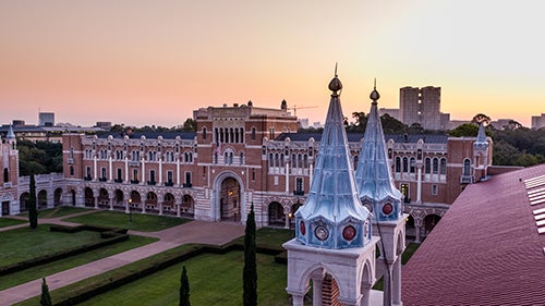 campus sunrise